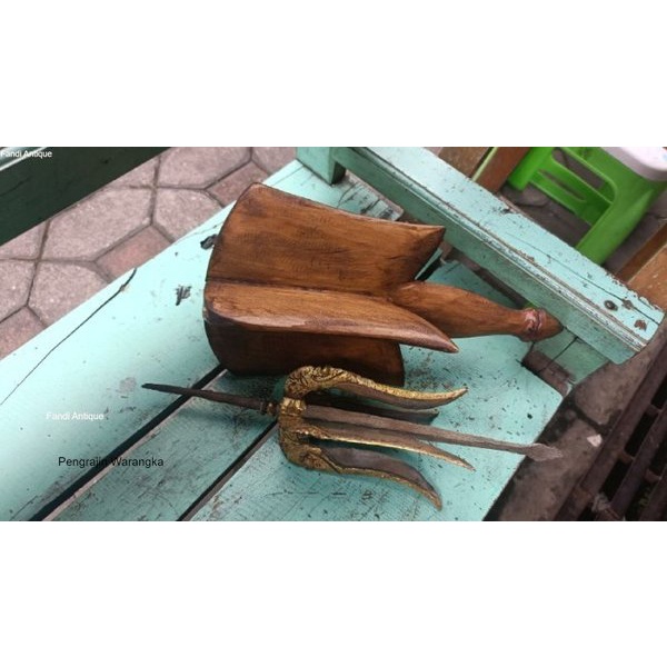TOMBAK PATAKA PANCASULA ANTIK KINATAH KUNINGAN TANGGUH SURAKARTA mhr m paling lengkap JOSSSS antikan