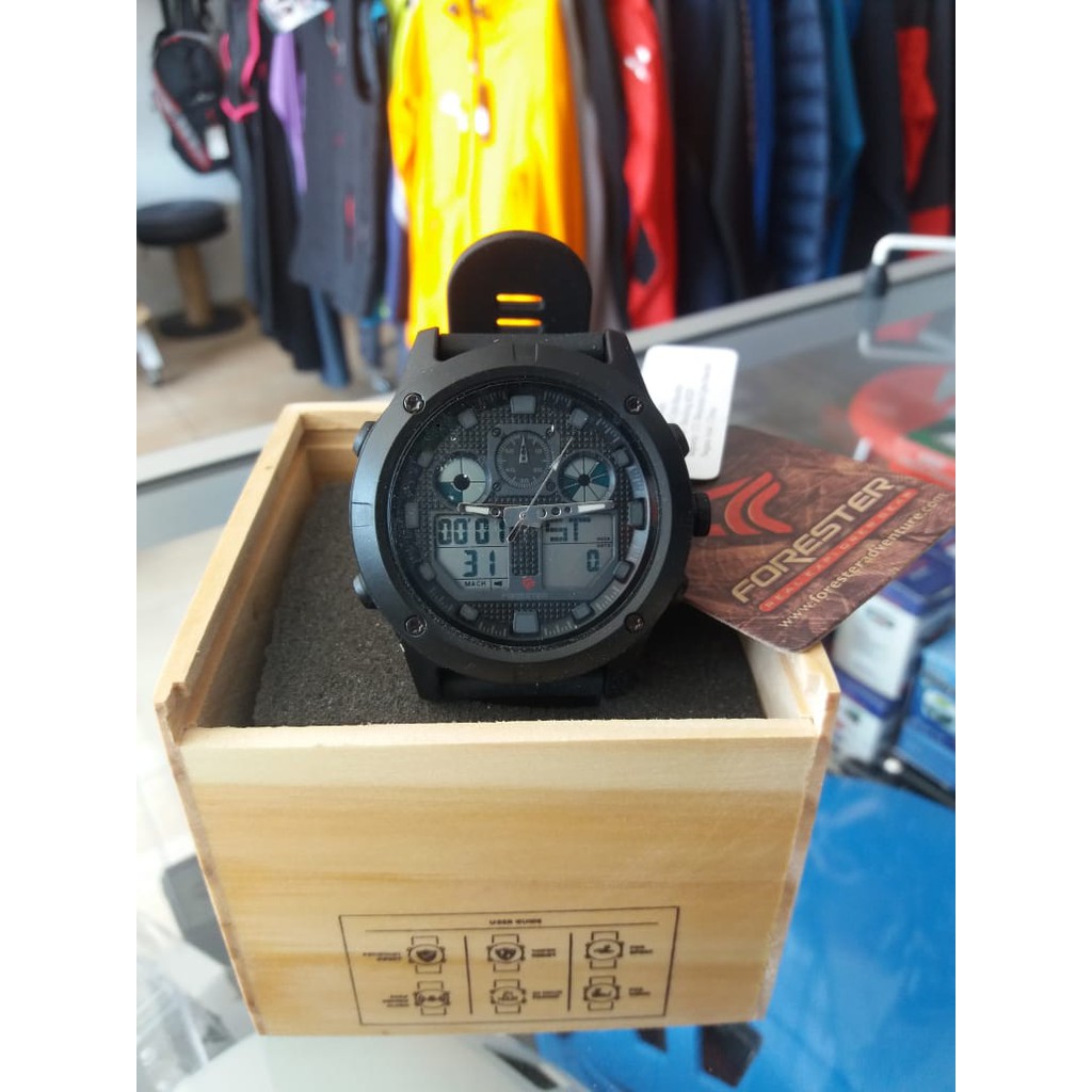 Jam Tangan Digital Forester JTF 1017 (Jam Pria Wanita, Jam Outdoor)