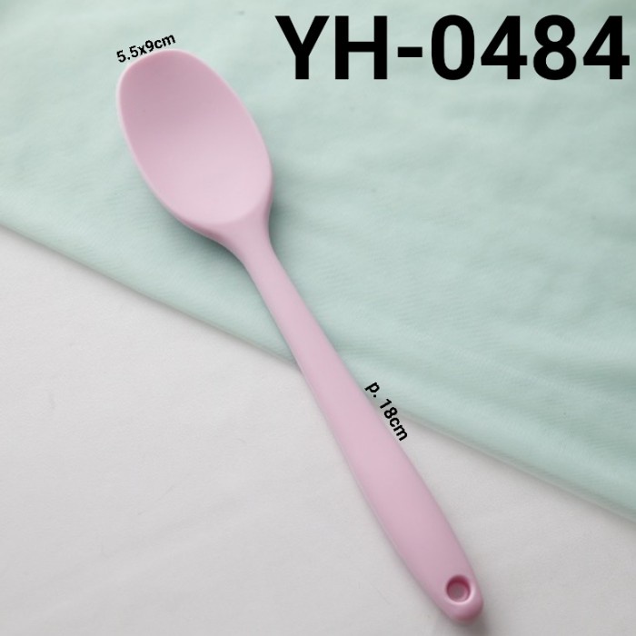 

YH-0484 SENDOK SAYUR SPATULA SOLET SILIKON PENGADUK SILIKON DISKON GEDE