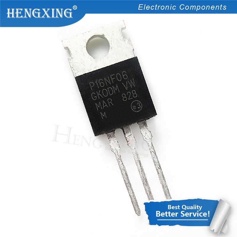 100pcs Ic STP16NF06 P16NF06 TO-220