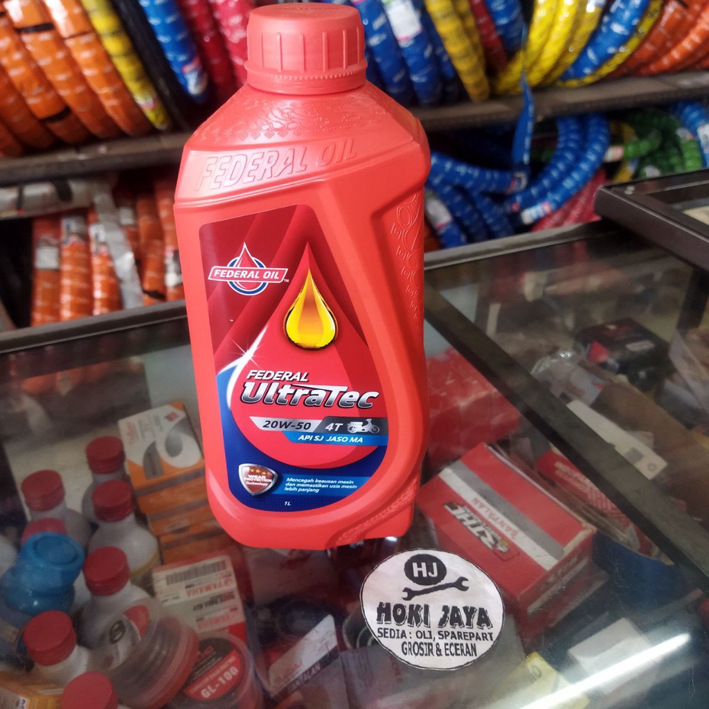 oli Federal Ultratec 1Liter Oli Motor Bebek & sport