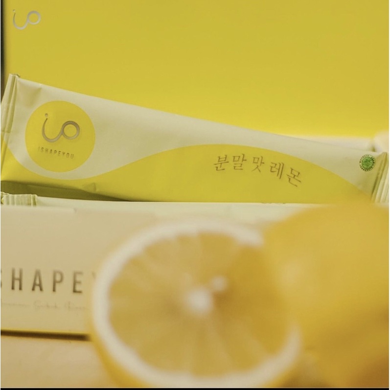 Isoslim Sachet rasa lemon