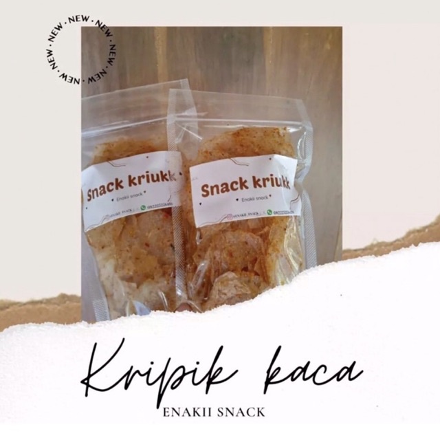 

Kripik Kaca 100gr | KRIPCA extra pedas