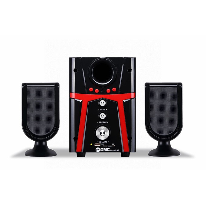 Speaker GMC Salon Aktif Bluetooth USB Speker Original Model Baru Promo