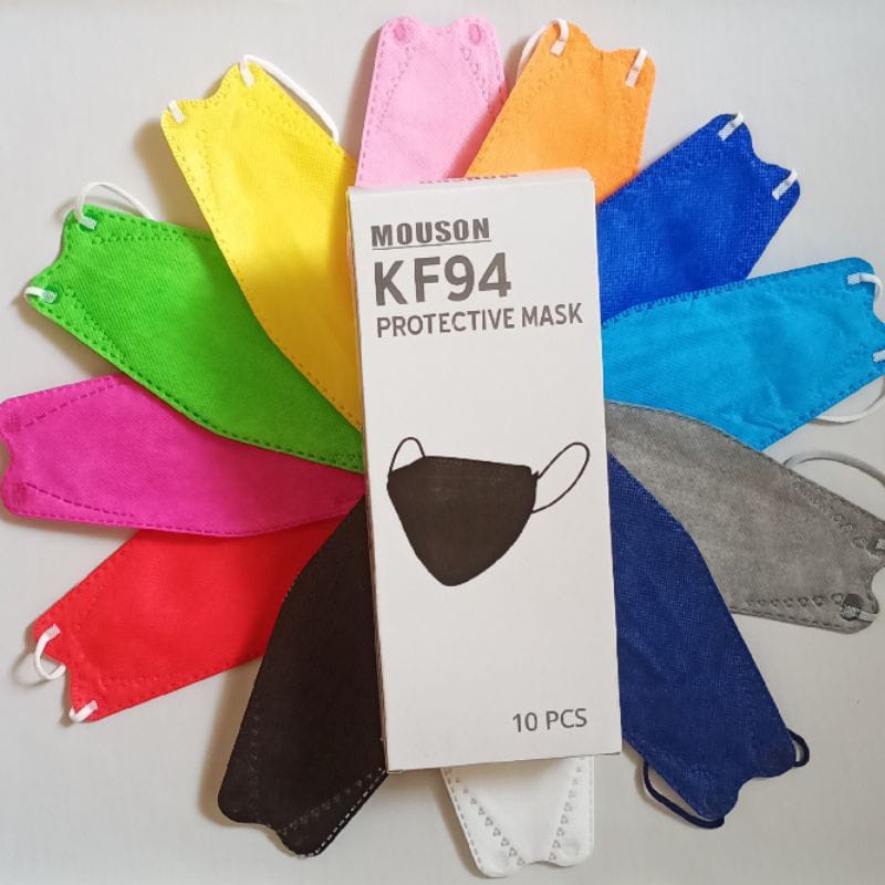 MASKER KF94 MOUSON / MASKER 4 LAPIS (ISI 10 PCS PER BUNGKUS)