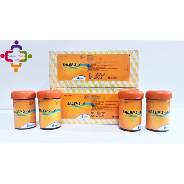 Original Salep 2-4 15 gr Nufarindo / Salep 24 / Untuk Gatal, Kadas, Kudis, Kutu Air