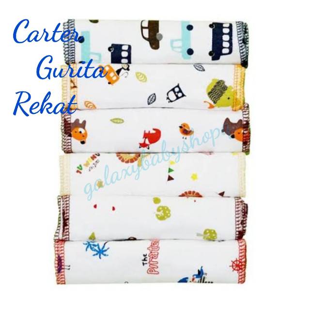 CARTER GURITA REKAT NB 6PCS