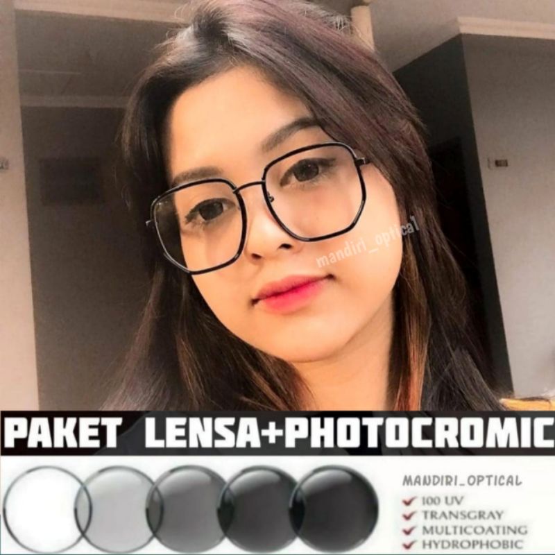 Frame kacamata fashion (paket frame+lensa) | kacamata photocromic | gratis lensa minus | kacamata anti radiasi | kacamata wanita | kacamata kekinian | kacamata minus | kacamata murah