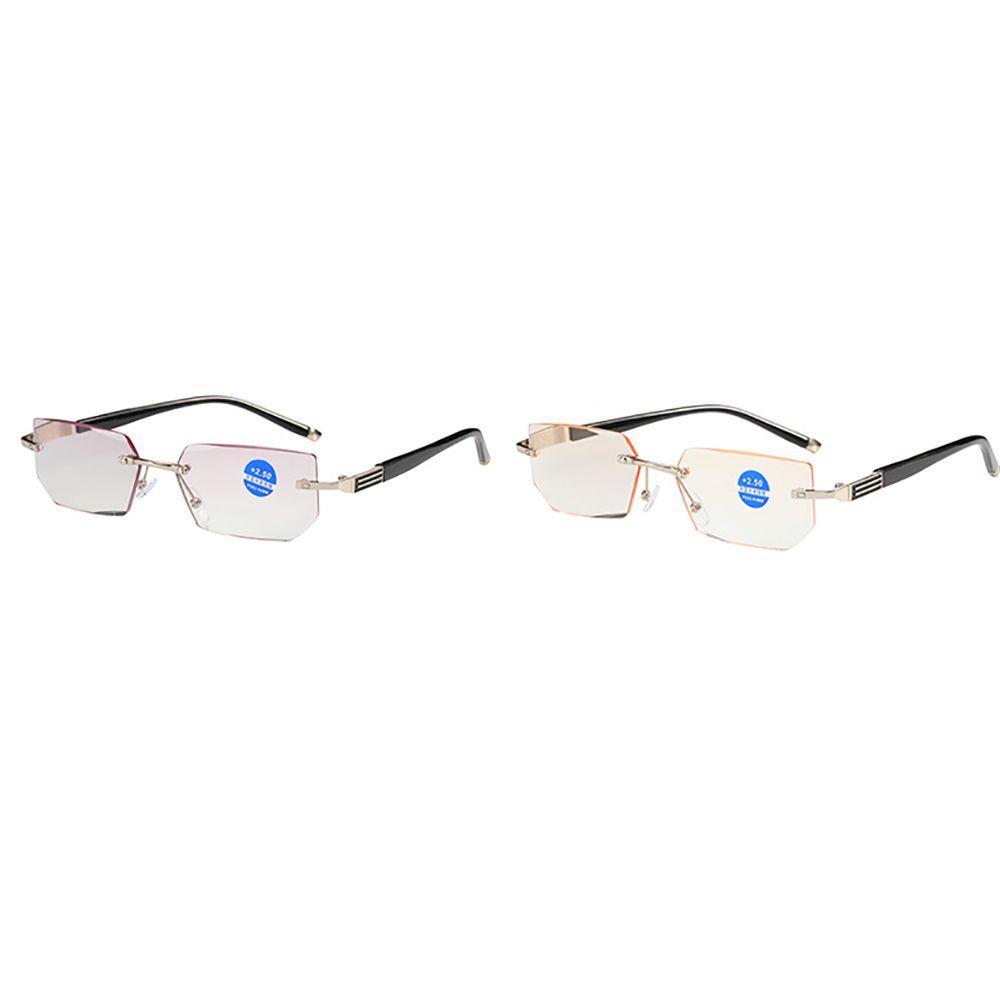 MXBEAUTY Kacamata Presbyopic Frameless Glasses Anti Radiasi Anti Blue Light Blocking Eyeglasses Female Kacamata Anti Radiasi Wanita Sale Kacamata Baca Kaca Anti Radiasi