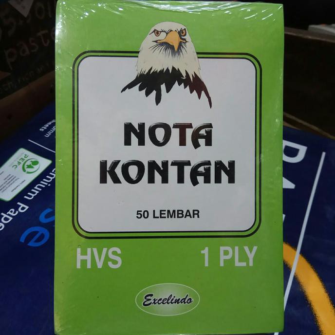 

Nota Kontan kecil 1 ply HVS Excelindo (kelipatan 10 buku) HEMAT