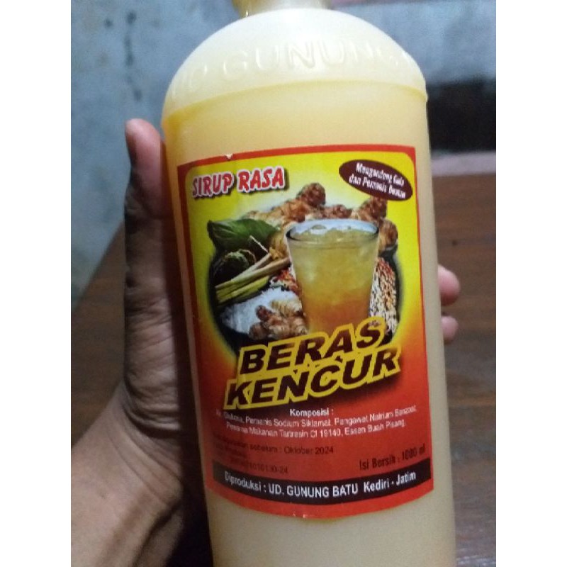 

Sirup Rasa kencur/Beras Kencur Murah/Sirub Beras Kencur Campuran jamu