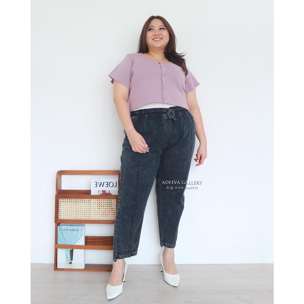 ADEEVA Kyoto Pants Jumbo Celana Jeans Jumbo