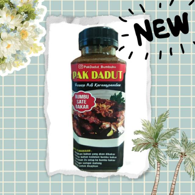 

Bumbu Sate Bakar/Bakaran Instan Praktis Pak Dadut