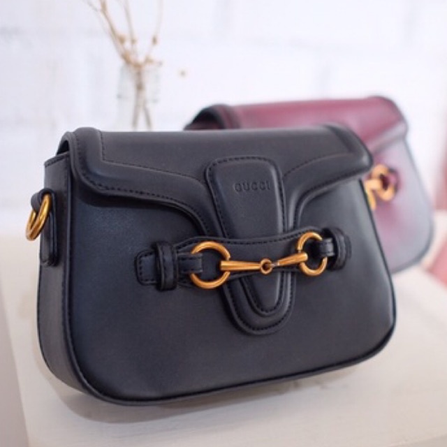 Mores Tas Selempang Bahu Wanita Lady Web Small PU Leather Vintage Semi Premium / Woman Slingbag