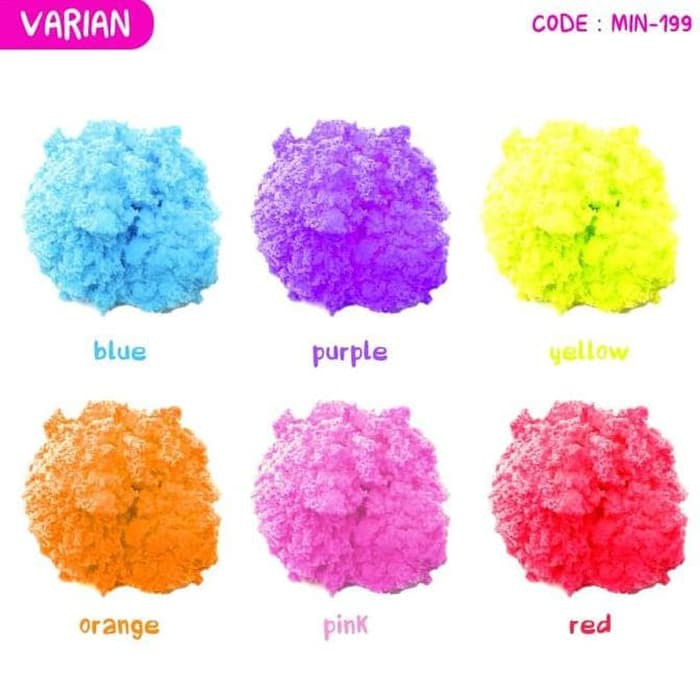 COTTON CANDY TOYS PASIR KINETIK MAINAN EDUKASI ANAK 1 KG