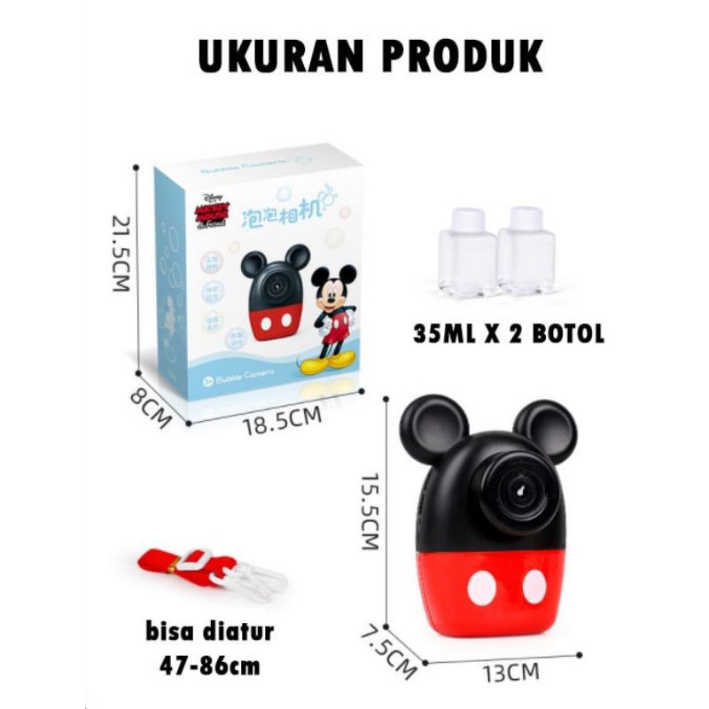 bubble gun camera mickey minnie