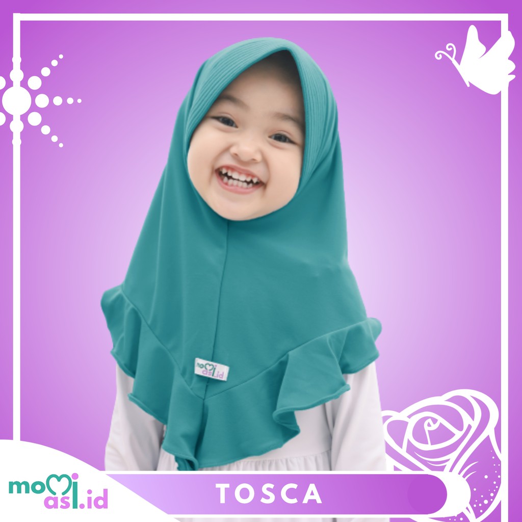 Kerudung Anak Jilbab Hijab Anak Bayi Perempuan Premium Yuki Daily-YUKI TOSCA