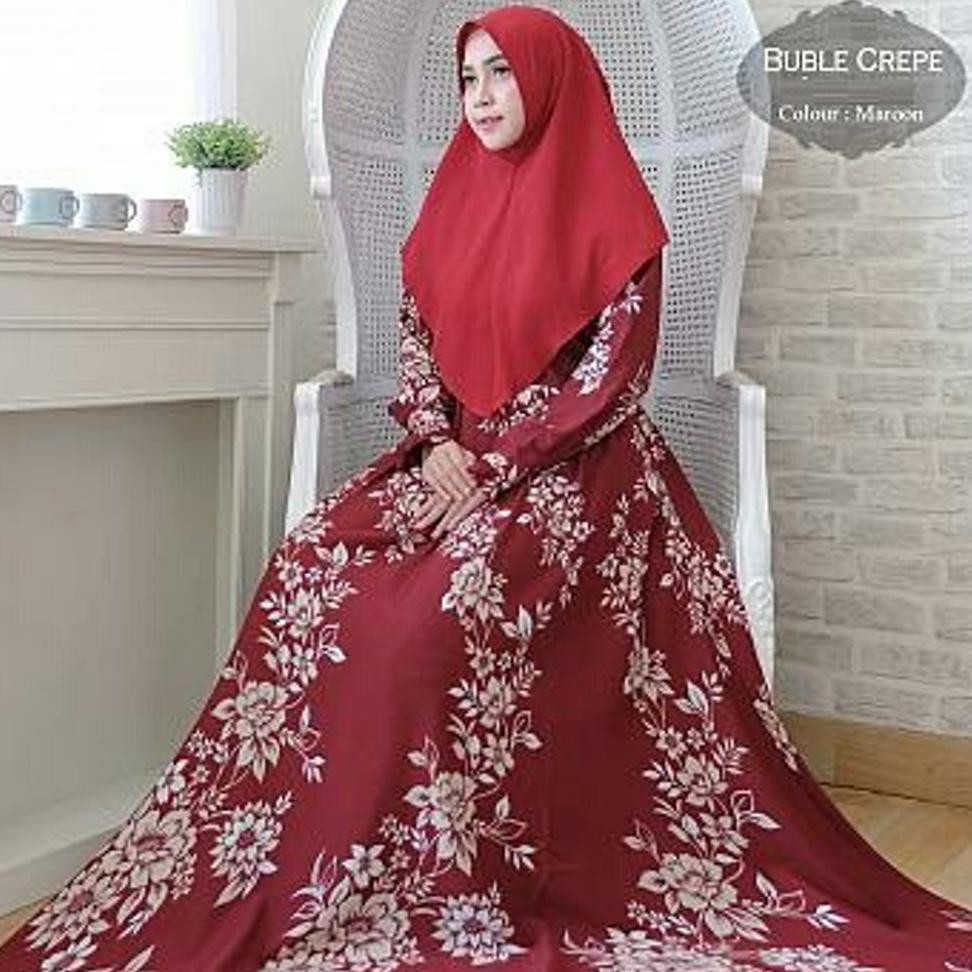 Maggie Maxi Dress Setelan Baju Muslim Wanita Long Dress Muslim Gamis Panjang Wanita Tangan Wanita