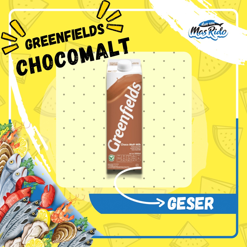 

Susu Greenfields Uht Choco Malt 1000 Ml Susu Uht Coklat Lezat Bergizi Dari Sapi Berkualitas Tinggi