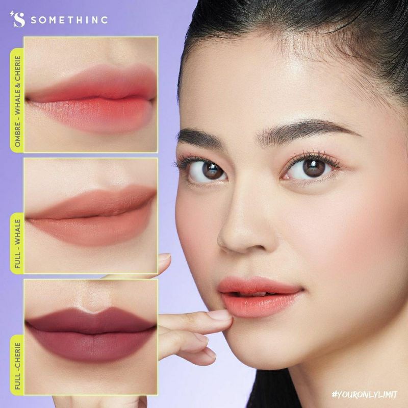SOMETHINC FABRIC LASTING TINT - LIP TINT NATURAL VEGAN FRIENDLY LIP TINT WATERPROOF LONG LASTING LIP