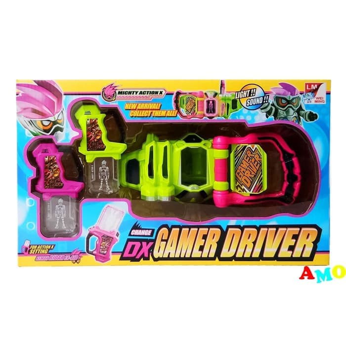 Limited Recast DX Gamer Driver kamen rider ex aid masked rider ex-aid AB239-1