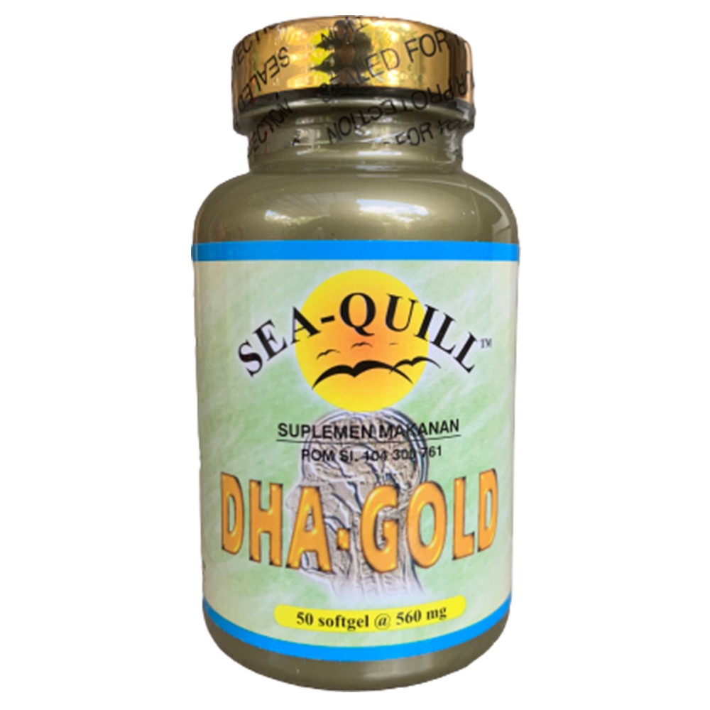 SEAQUILL SEAQUILL SEA QUILL DHA GOLD VITAMIN IBU HAMIL MENYUSUI