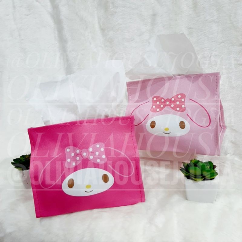 Kotak Tisu My Melody Pink Lipat Kotak Tisu My Melody Pink Lipat Tissue Box My Melody Pink Lipat