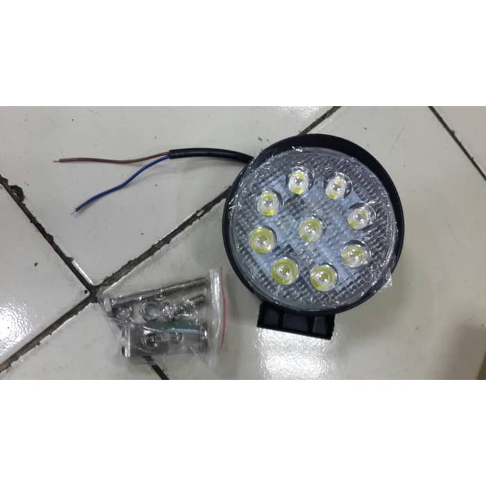 LAMPU SOROT 9 TITIK BULAT 4.5 INCH 27 Watt
