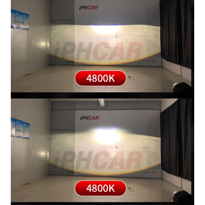 Bi LED Lampu FOGLAMP IPHCAR Proyektor M617 HI LOW Beam Projector Projie biled fog lamp 3 warna color