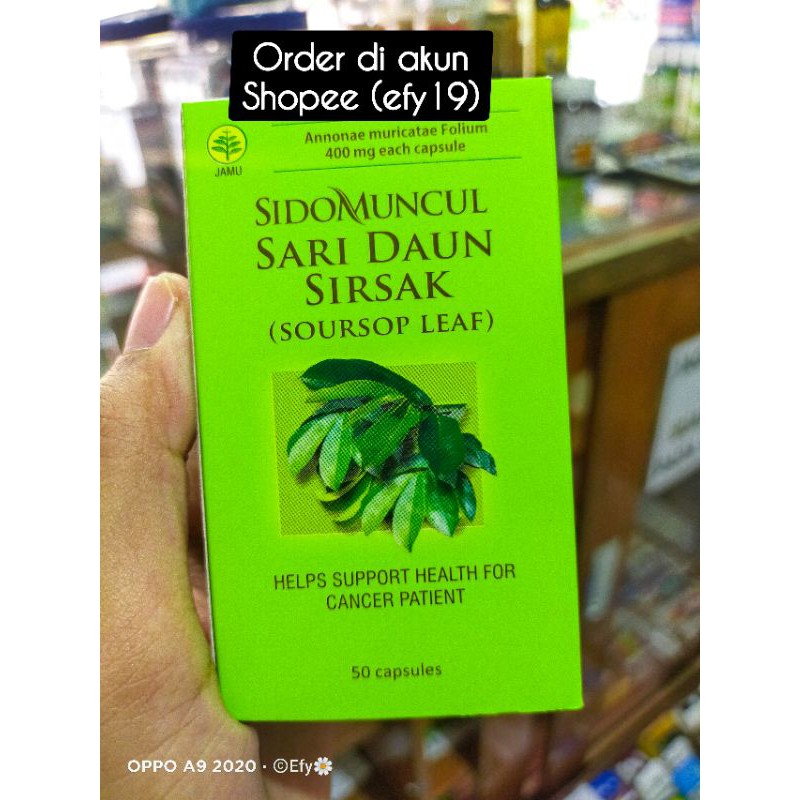 

SARI DAUN SIRSAK (SIDOMUNCUL)