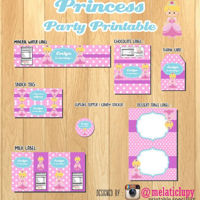 

Paket Stiker Dan Label Ulang Tahun Anak Tema Princess Promo Hari Ini