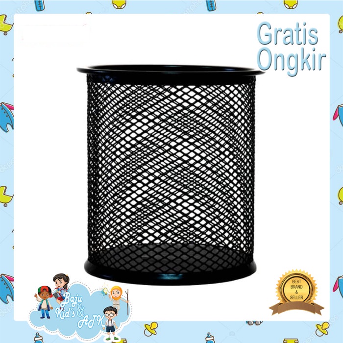 

Sale Tempat Pulpen Keranjang Besi / Desk Set / Pulpen Holder Besi Bulat Terlaris