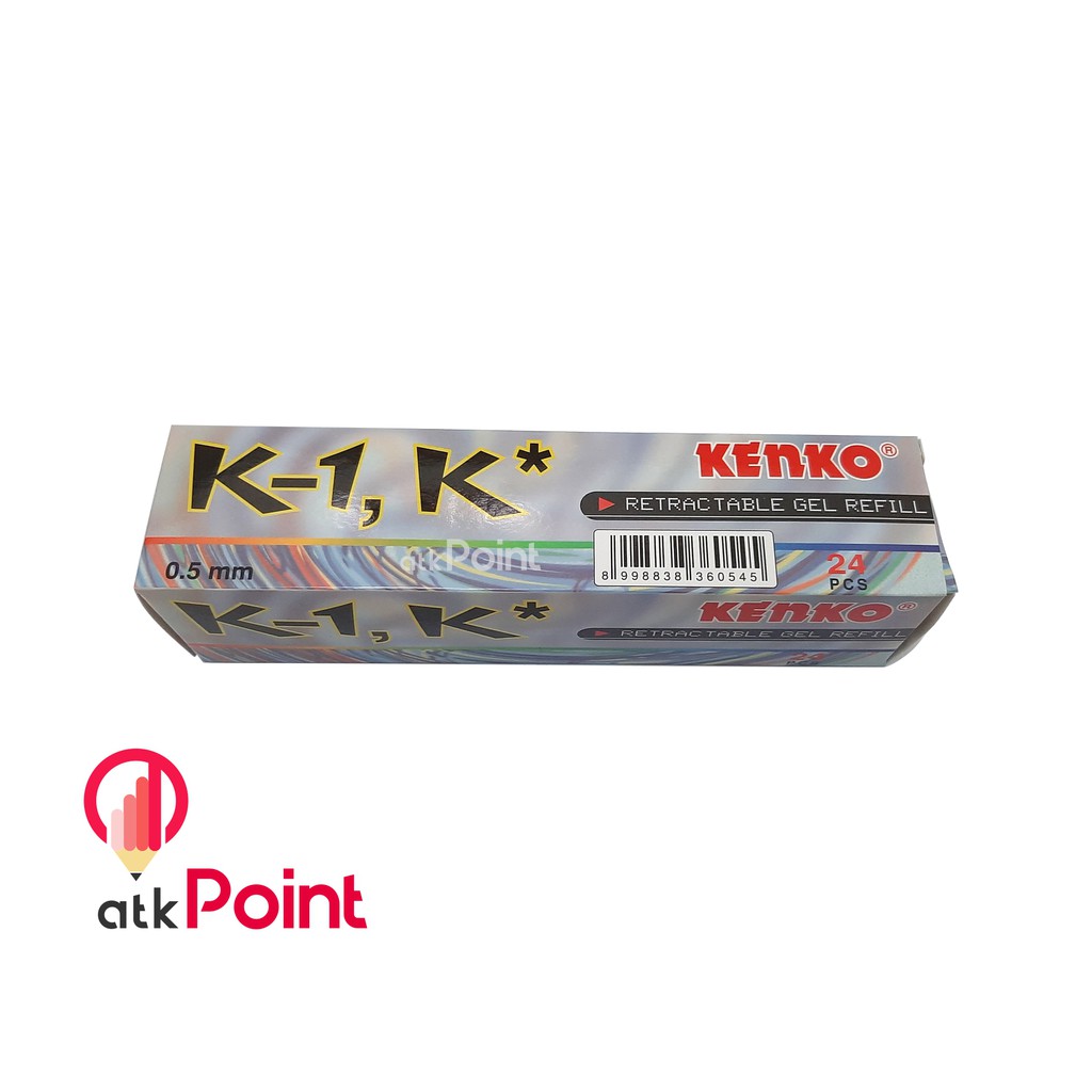 

REFILL KENKO RETRACTABLE GEL K-1, K* 0.5MM