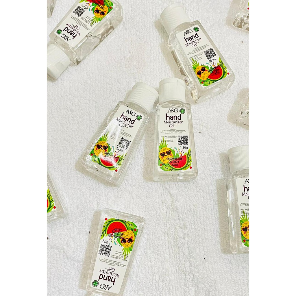 RC Hand sanitizer A&amp;G 30ml moisturizer Gel antiseptik 70% alkohol Hand Sanitizer Travell pack