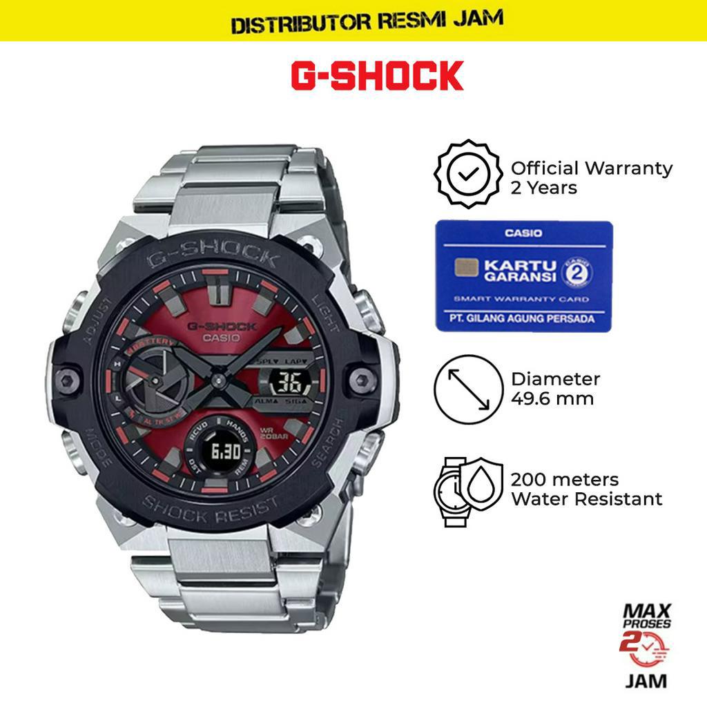 GShock GST-B400AD-1ADR GST-B400 GSTB400AD GSTB400 Garansi Resmi 2 Thn