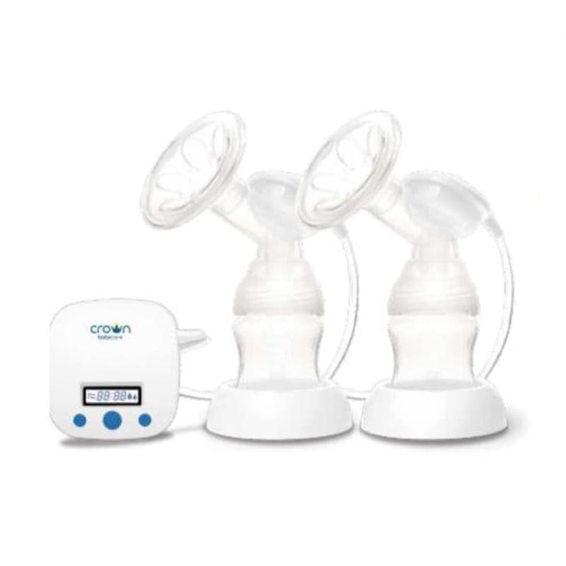 Promo !! CROWN MICRO ELECTRIC DOUBLE BREAST PUMP CR 5338 - BREAST PUMP DOUBLE ELECTRIK - POMPA ASI ELECTRIK