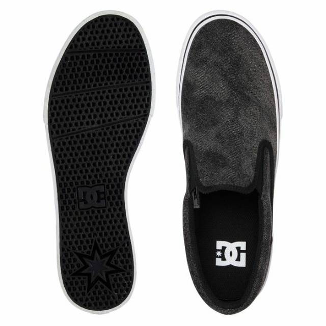 Sepatu DC Shoes Slip On Trase Grey Sale