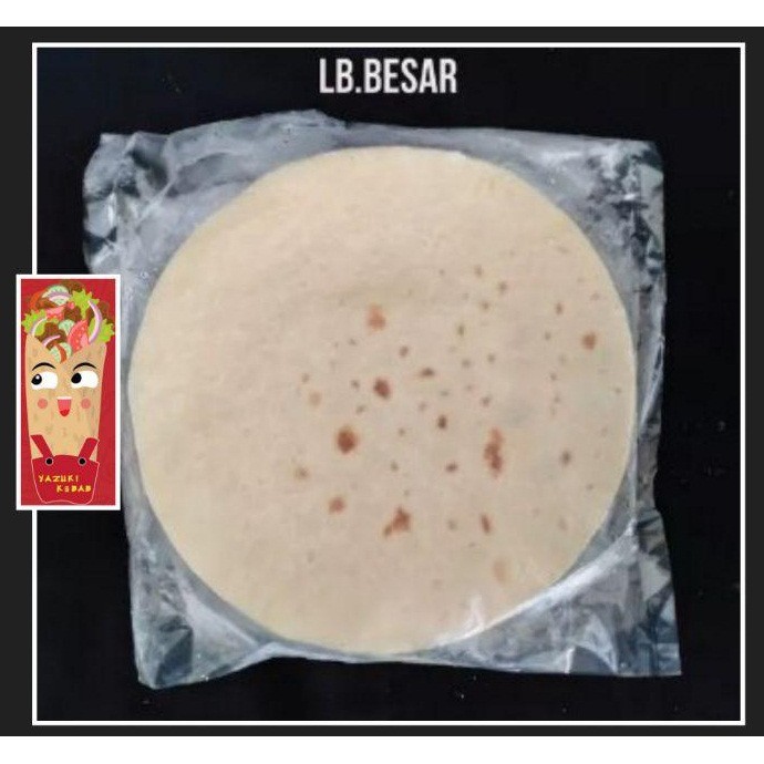 

Tortilla/Kulit Kebab Besar/Ukuran 22cm