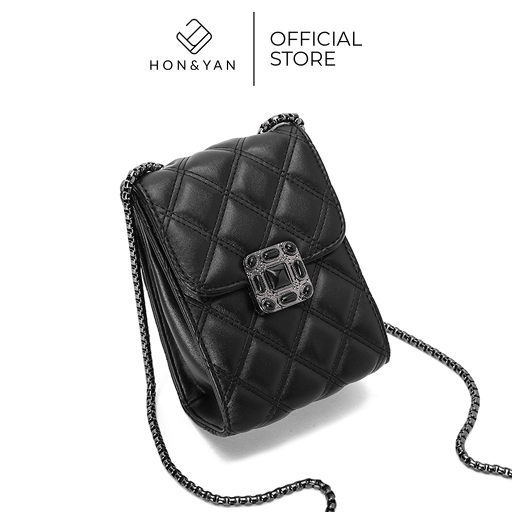 [HONYAN] Tas Hp Wanita Tas Selempang Import Branded - Nano Sling Bag
