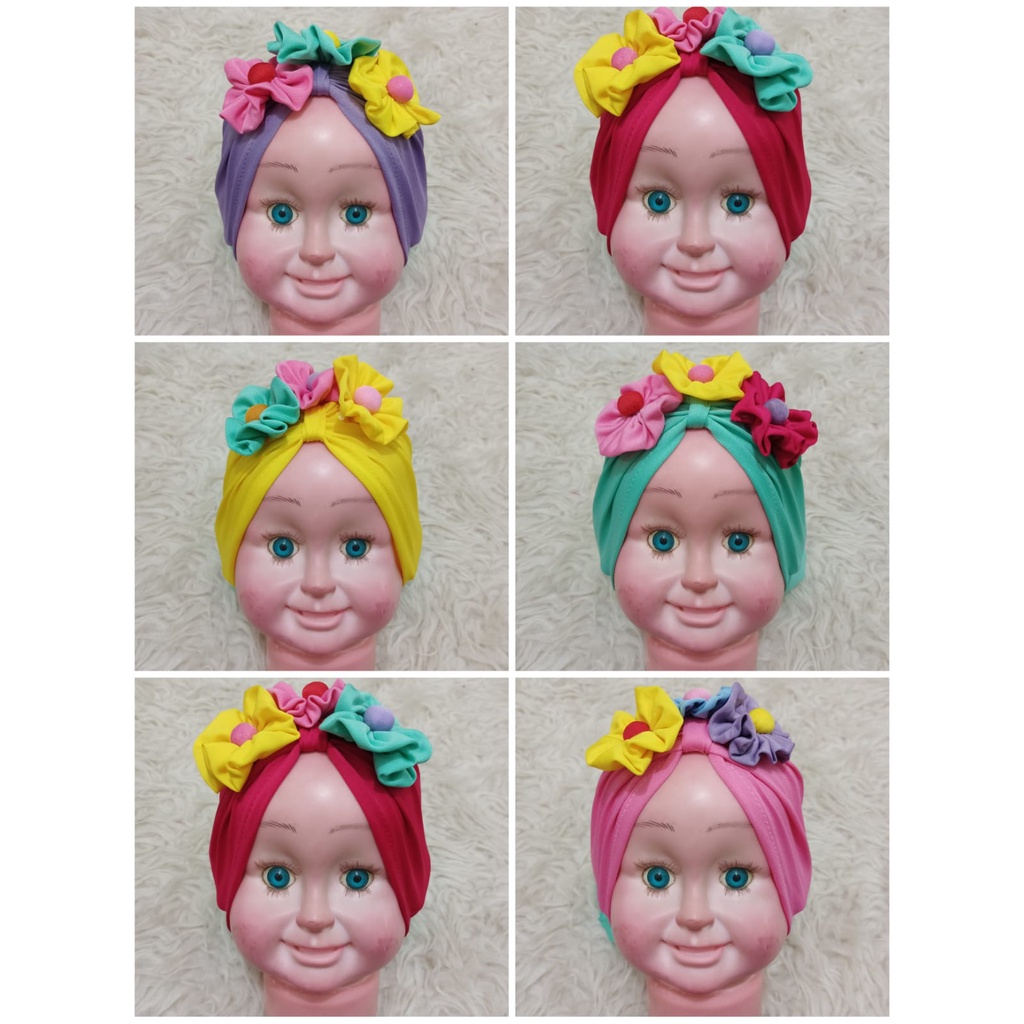 best seller turban baby yuki - aksesoris perempuan anak korea bandana anak turban bayi perempuan turban bayi 0 6bulan aksesoris anak perempuan aksesoris rambut headband anak bando baby terbaru ciput bayi ciput anak