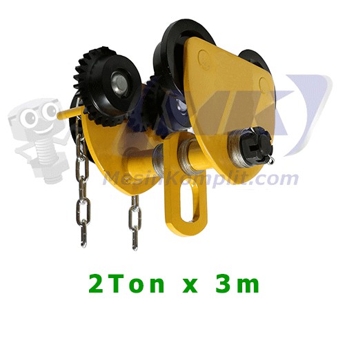 Gear Troli Trolley 2ton