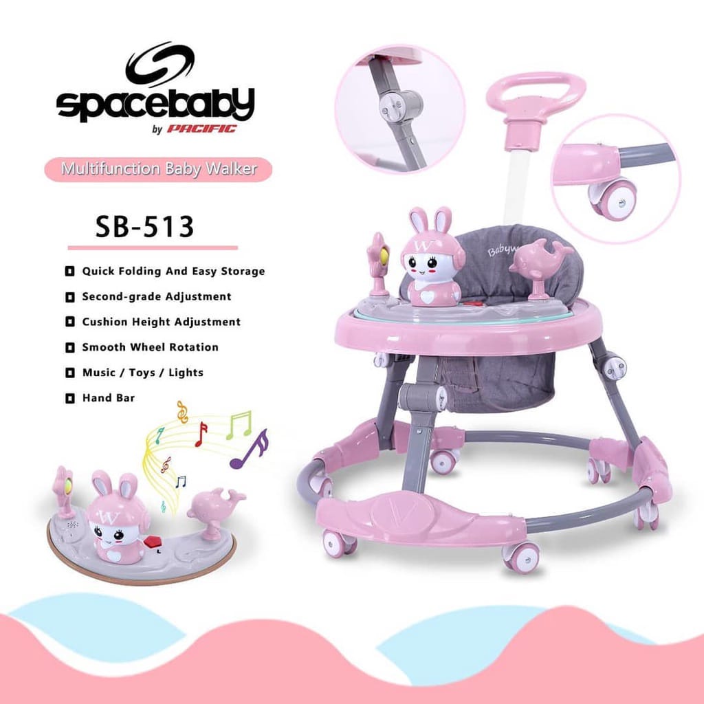 Space Baby - Baby Walker Rabbit SB-513