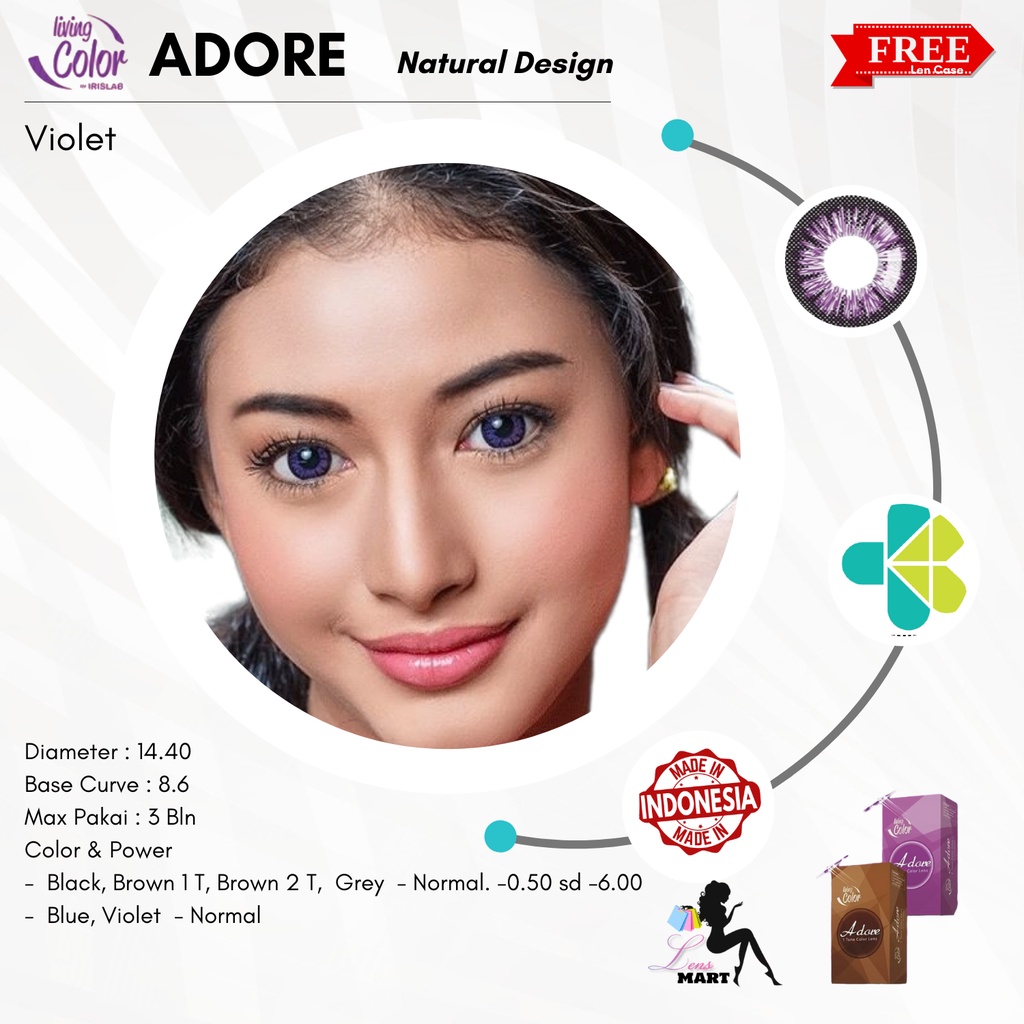 SOFTLENS LIVING COLOR ADORE NORMAL