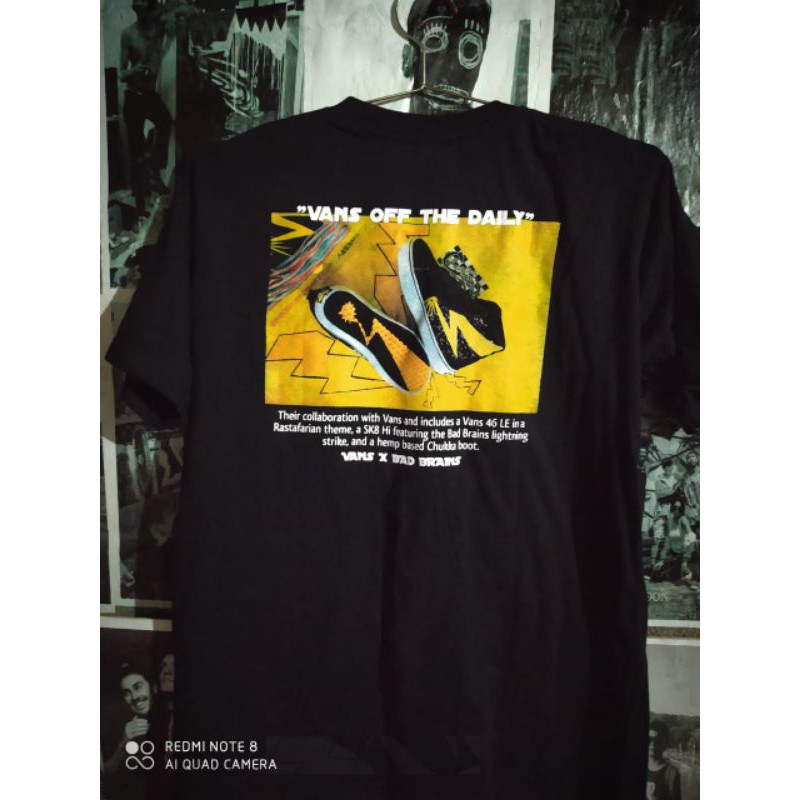 T-shirt Vanshead "bad brains"