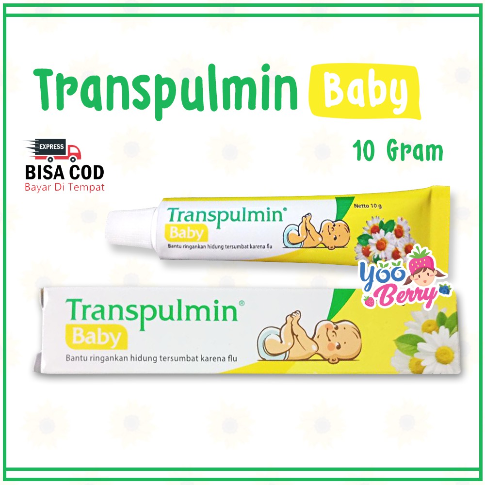 Transpulmin Baby Balsam Balsem Telon Bayi 10 Gram Berry Mart