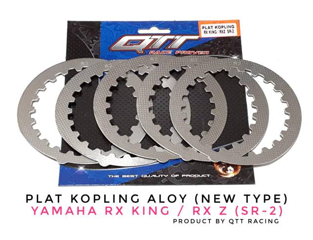 Plat kopling alumunium QTT RACING LENGKAP