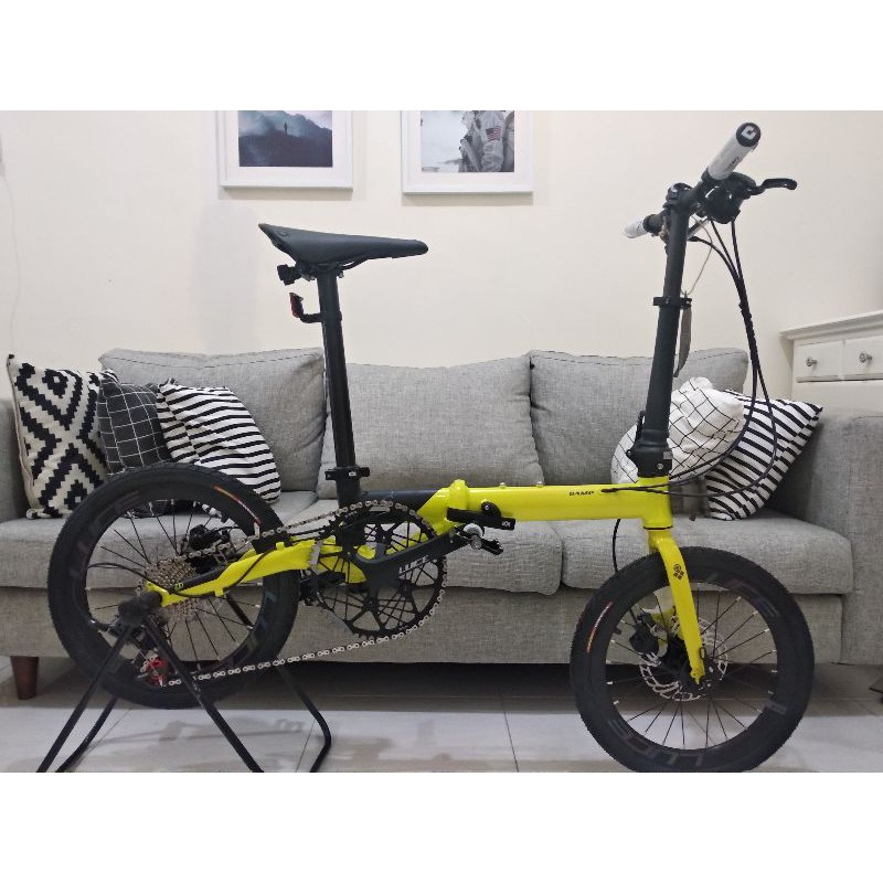 Sepeda lipat Seli Camp Hazy 11 sp speed Baru Murah 16 inch inci