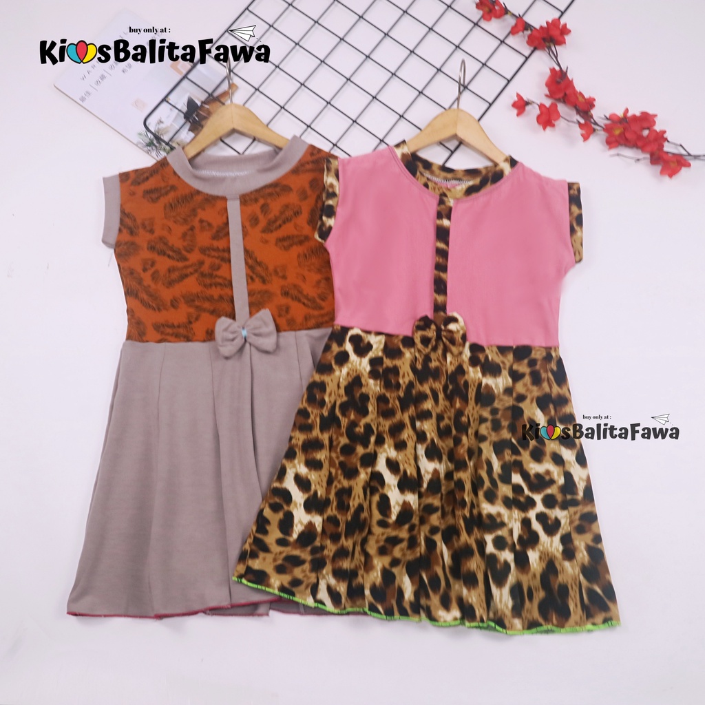 Dress Lala uk 5-6 Tahun TYPE C / Dres Fashion Kids Perempuan Cewek Baju Anak Bunga Casual Pesta Gaun