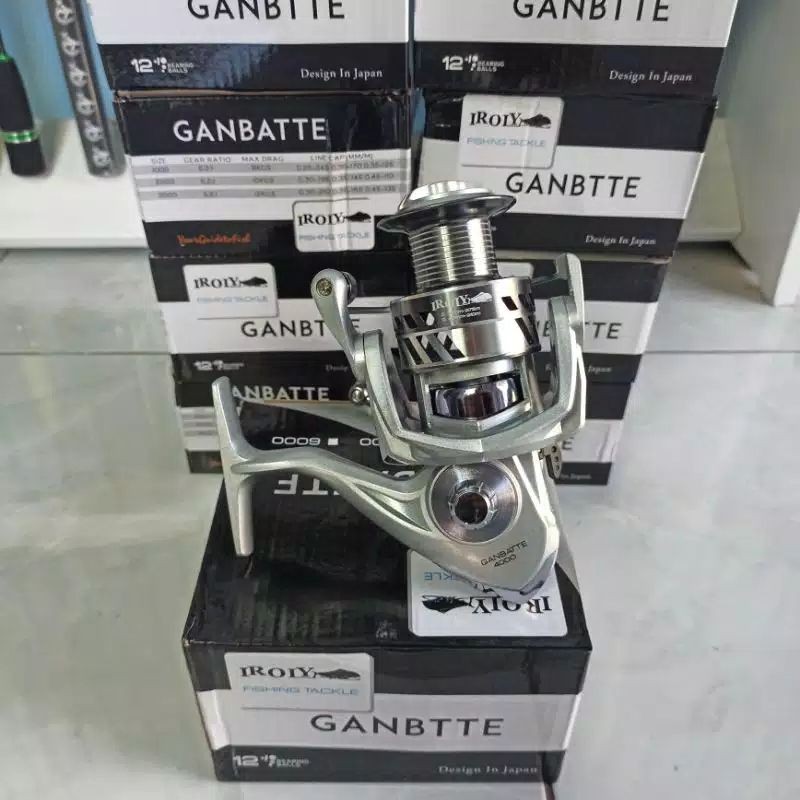 reel iroly ganbatte power handel murah 1000 2000 3000 4000 6000