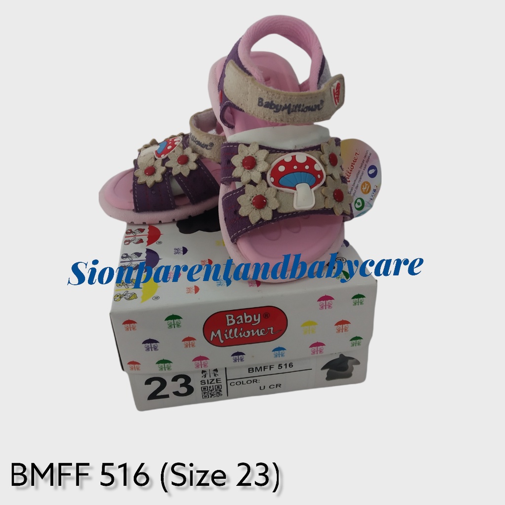 Sepatu bayi baby millioner BMFF 516